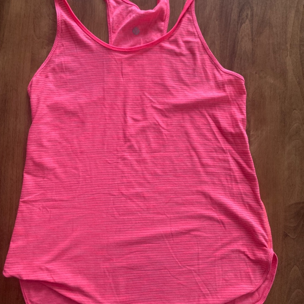 Hot pink Lululemon Tank Top